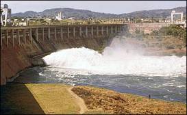 Photograph of Nalubaale Dam, Uganda